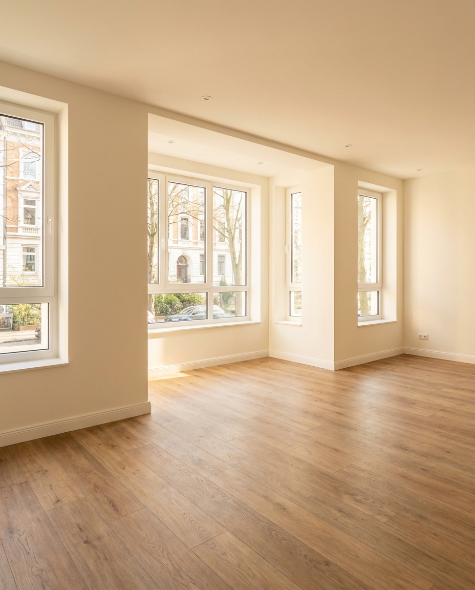 Maler Hamburg – professionelles Streichen Spachteln Lackieren RAUMWERQ