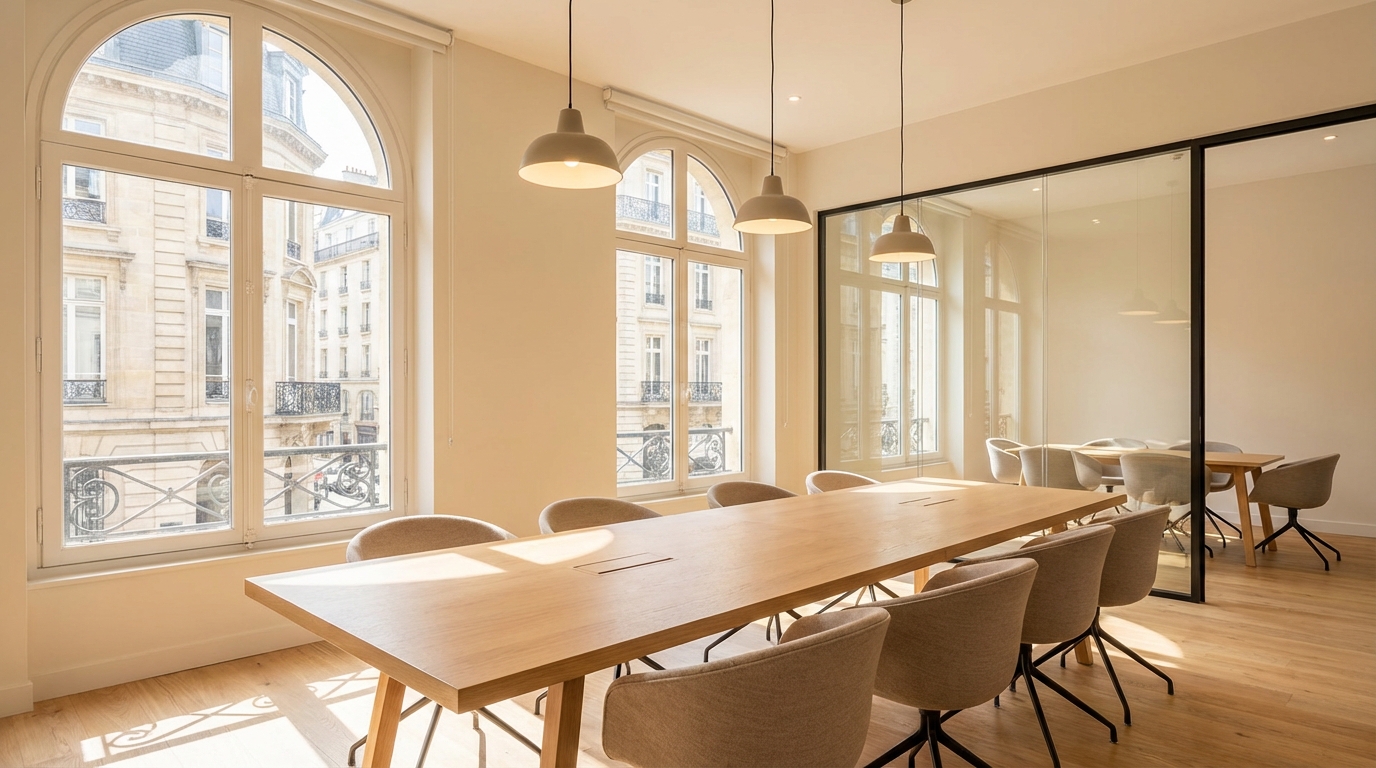 Büro sanieren Hamburg – schnelle Umsetzung minimaler Betriebsausfall RAUMWERQ Innenausbau