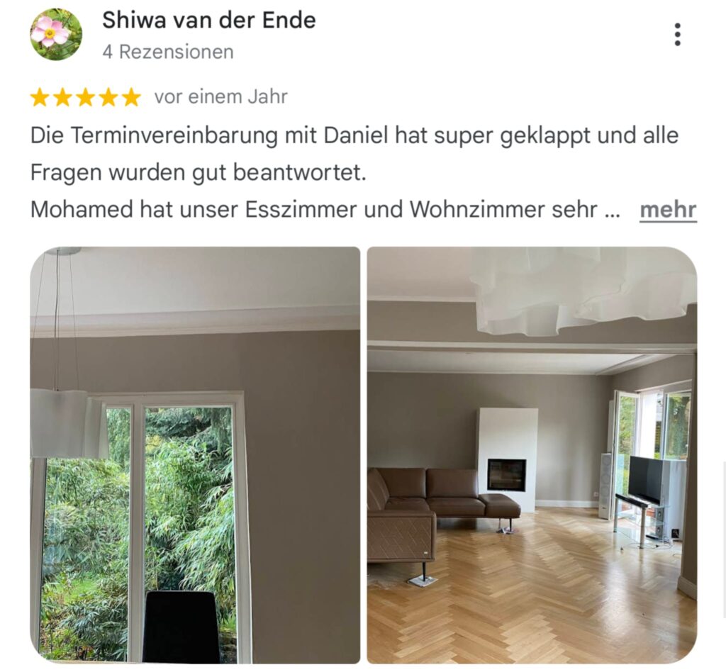 RaumwerQ Kundenbewertung 4 Hamburg
