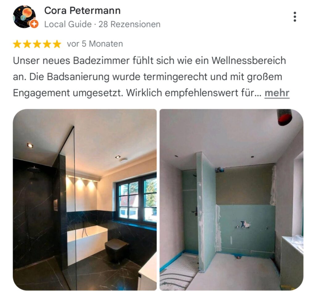 RaumwerQ Kundenbewertung 3 Hamburg