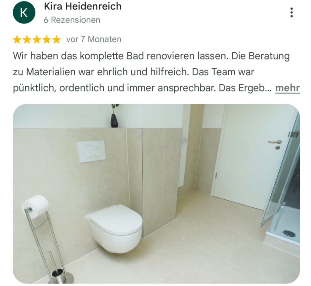 RaumwerQ Kundenbewertung 2 Hamburg